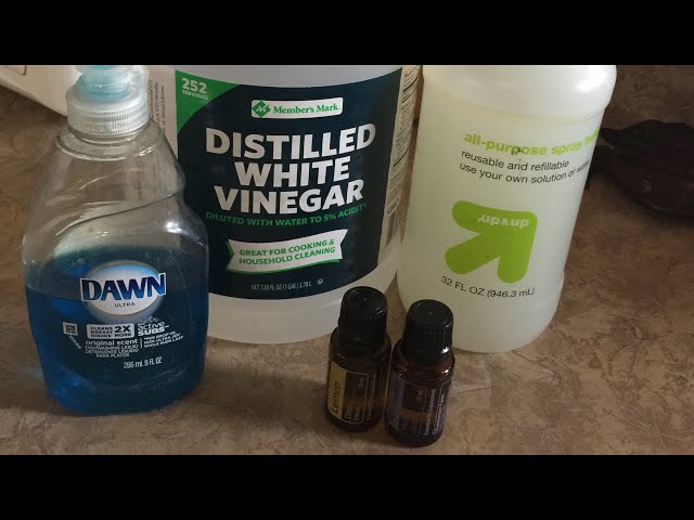 Natural Home Made Cleaner Recipe - Large Family Living