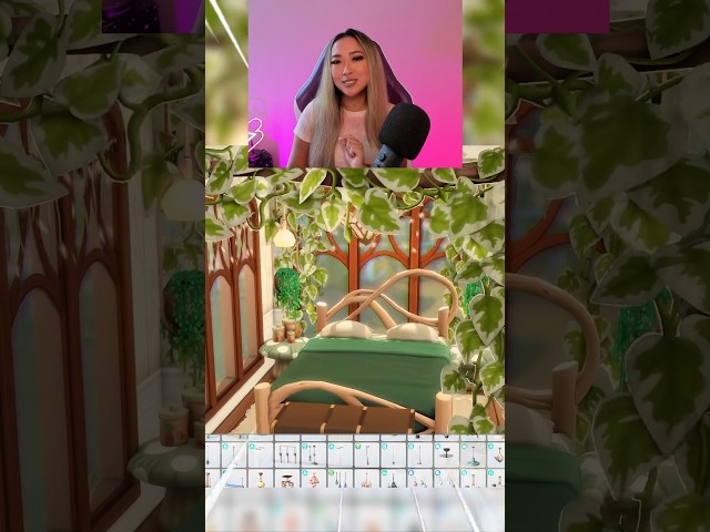 THE PRESSURE of choosing the correct wallpaper 😫 Alphabet Challenge F Part 2 #sims4 #thesims4