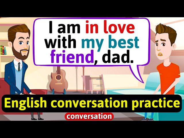 Practice English Conversation (My first girlfriend) Improve English Speaking Skills