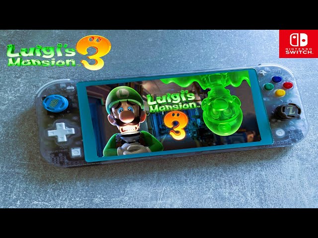 Luigi’s Mansion Nintendo Switch Lite Gameplay