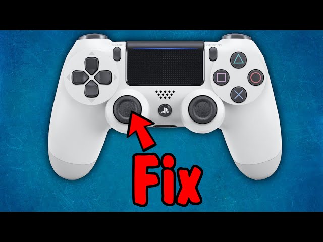 How to Repair a PS4 Analog Stick That is Drifting, Sticking, Jittery/Cleaning DualShock 4 Controller