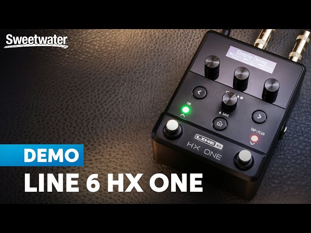 Line 6 HX One: 250 Onboard Effects, Limitless Shades of HX Potential