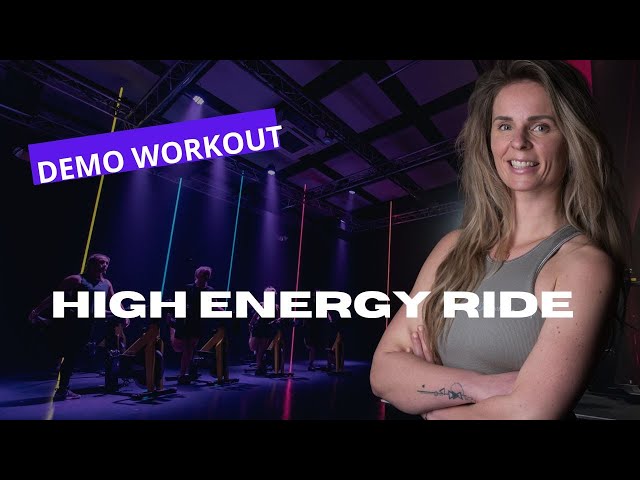 Demo Indoor Cycling Studio Ride met Sanne Eversdijk (NL)