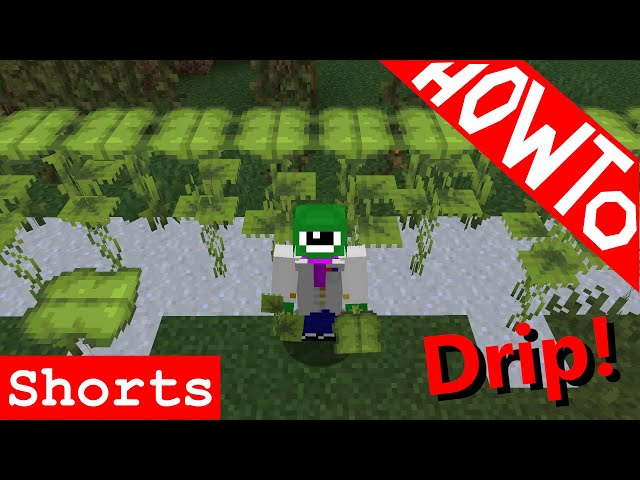 Minecraft 1.17: How to Get and Use Dripleaf in Survival - Tutorial
