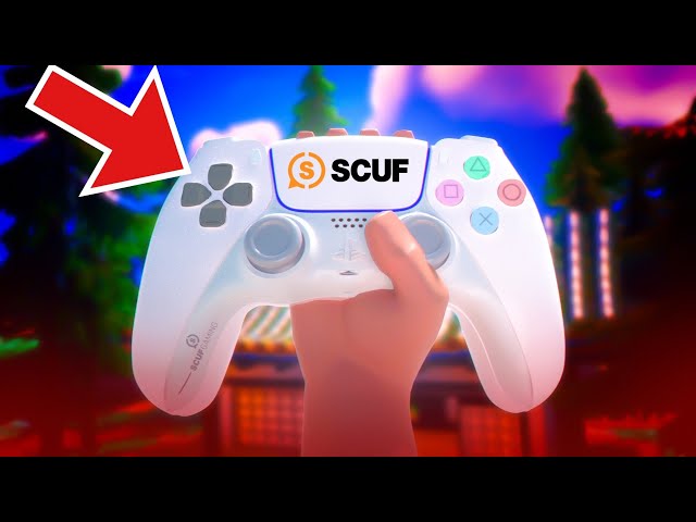 Trying The Most OVERHYPED Controller In Fortnite… (PS5 Scuf Reflex)