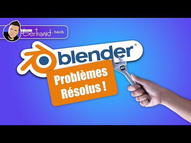 [ TUTO Blender ]  PROBLÈMES courants et SOLUTIONS !   ( tutorial blender 3D débutant en français )