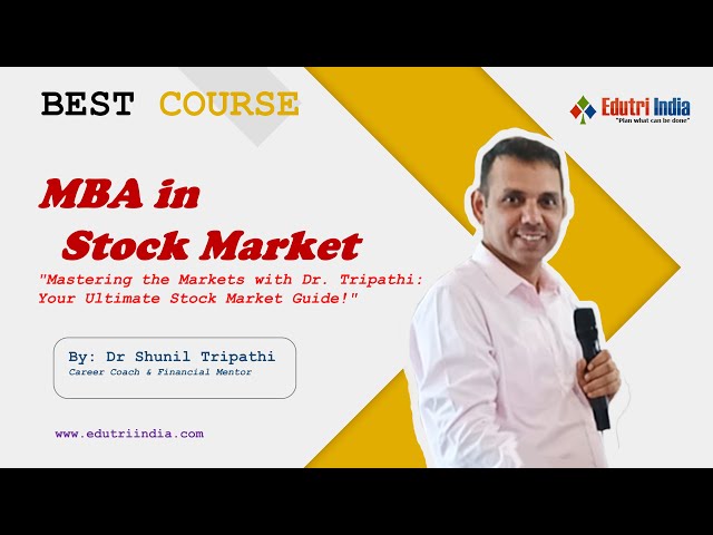 MBA in the Stock Market | CA or CFA or CMA or MBA Finance or Common Sense