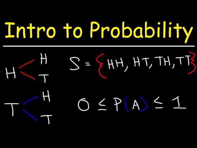 Introduction to Probability, Basic Overview - Sample Space, & Tree Diagrams