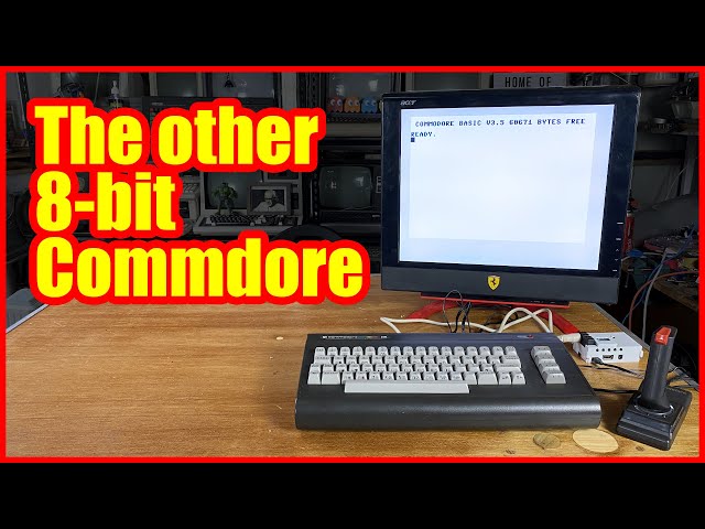 I impulse bought a Commodore 16 (and already modded it)