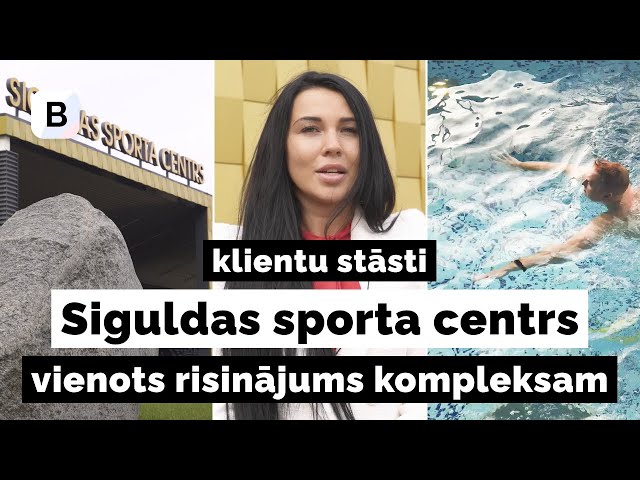 Siguldas Sporta centrs - Bookla risinājums sporta kompleksam | Case study