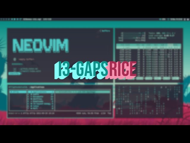 My Linux Rice | I3 | POLYBAR