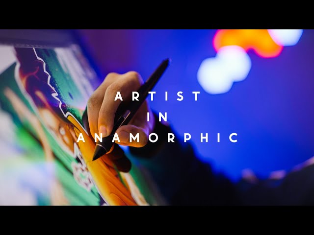 Artist in Anamorphic | SIRUI 24MM | LUMIX S5II | Low Light Test Footage