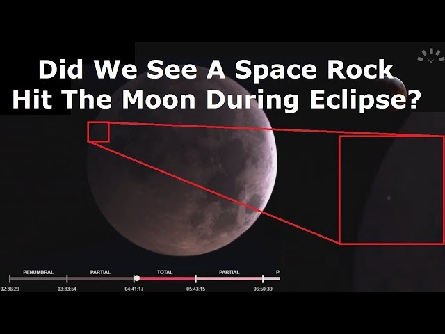 A Space Rock Hit The Moon During The Eclipse