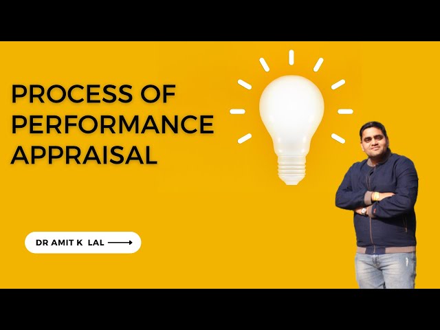 Process of Performance Appraisal | human Resource Management | simple explanation with examples