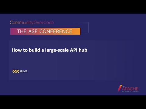 API/Microservice @CommunityOverCode Asia 2023
