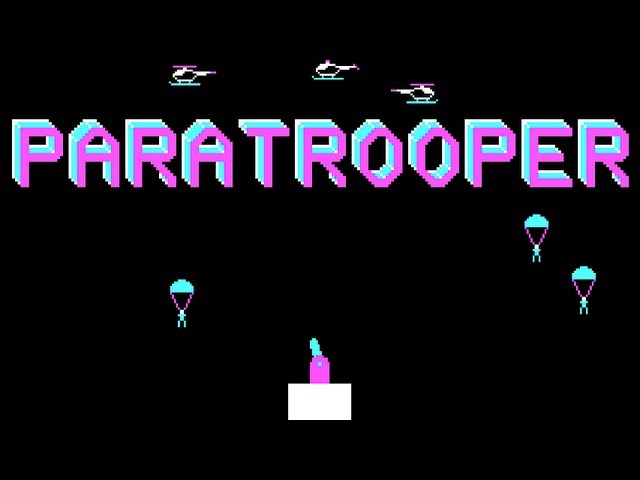 LGR - Paratrooper - PC Booter Game Review