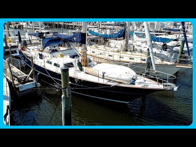 FREE BOAT - A 50' DREAM Cruiser to go ANYWHERE [Full Tour] Learning the Lines