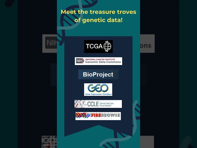Treasure Troves Of Genomic Data  #transcriptomics #bioinformatics #research #database