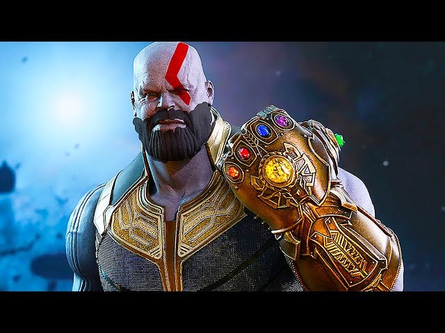 God of War 4 Avengers: Infinity War Kratos Pretending To Be Thanos (Easter Egg) PS4 2018