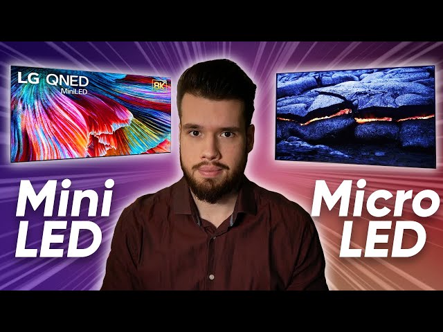 LED vs Mini LED vs Micro LED Explained!
