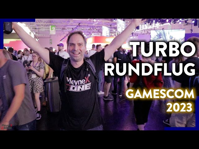 Gamescom 2023 Turbo Rundflug der Rundgang