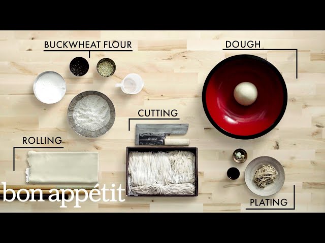 How to Make Handmade Soba Noodles | Handcrafted | Bon Appétit