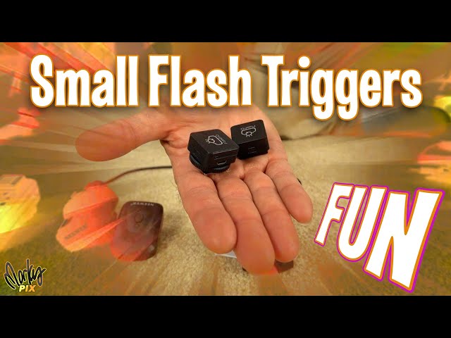 Worlds Smallest Flash Triggers for Photography travel fun off camera flash