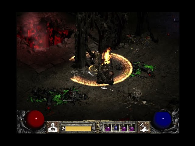 Diablo 2 Classic 1.06 Barbarian Hell part 13 ( XP and challenging Hephasto again..  )