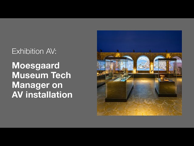 Moesgaard Museum: Creating a spectacular AV experience I Genelec Smart IP