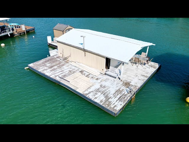 Approx 504sqft Floating Cabin Project for sale on Norris Lake Tennessee