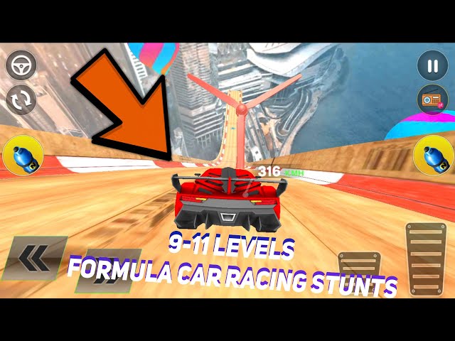 Formula Car Racing Stunts 3D 9-11 Levels Simulator 2023