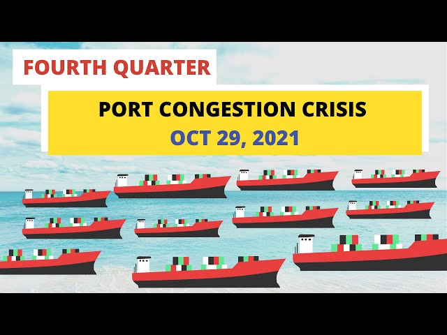 Fourth Quarter Port Congestion Crisis Oct 29, 2021