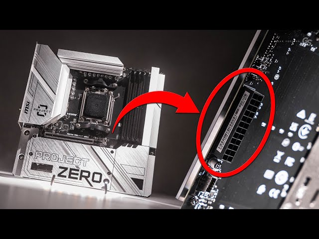 This NEW motherboard design changes EVERYTHING! - MSI B650M Project Zero