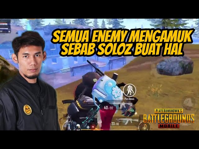 Semua Enemy Livik Mengamuk Sebab Soloz Buat Hal | PUBG MOBILE MALAYSIA