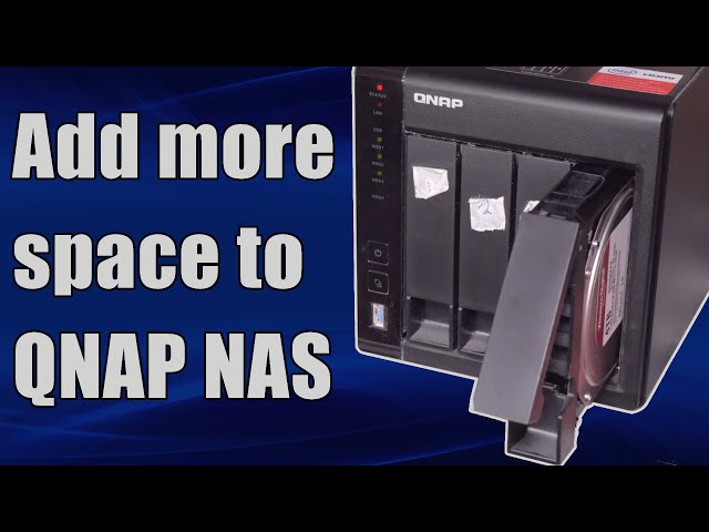 increase space on your qnap nas