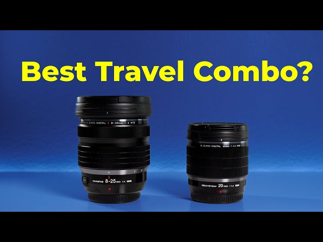 Olympus 8-25mm F4 Pro and OM SYSTEM 20mm F1.4 Pro - The BEST Travel lens combo?