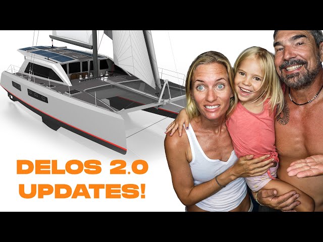 Delos 2.0 is Looking 🔥 + Boat Work & Play! Sailing Vessel Delos Ep. 456