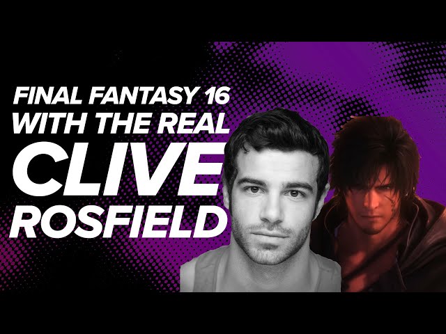Final Fantasy XVI LIVE WITH CLIVE | OX with Ben Starr from the Virgin Media Gamepad in London
