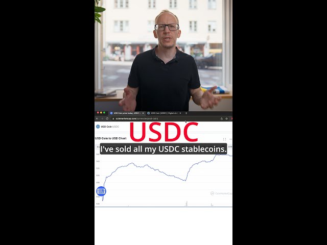 I sold all my USDC - unsafe #shorts