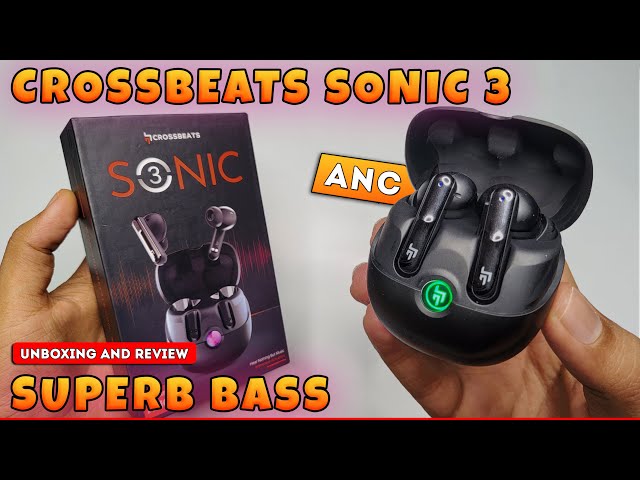 Crossbeats Sonic 3 Wireless Earbuds |Unboxing & Review| Best Earbuds Under 2000 | Crossbeats Sonic 3