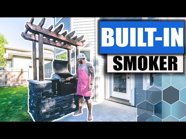 Building Outdoor Smoker Grill Station