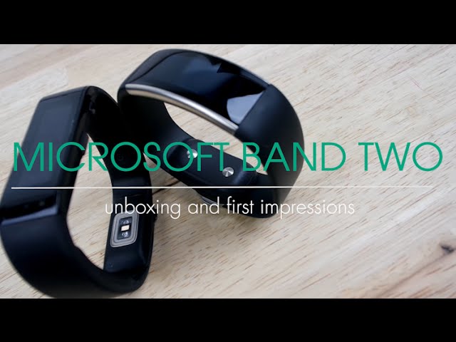 Microsoft Band 2 Unboxing and First Impressions