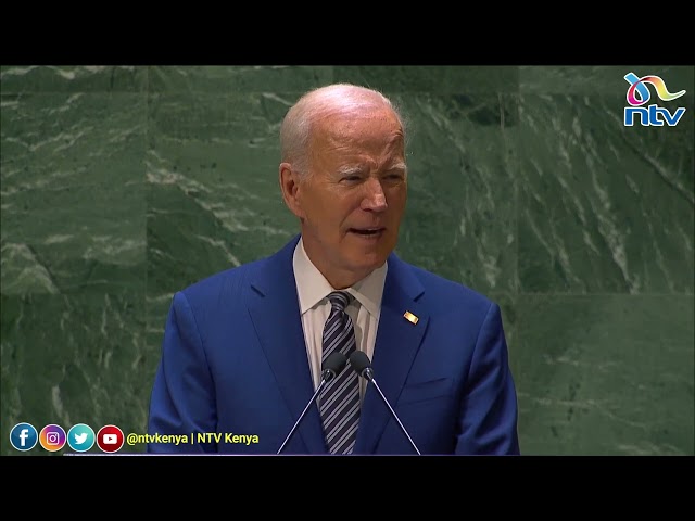 US President Biden commends President Ruto at the UN General Assembly in New York