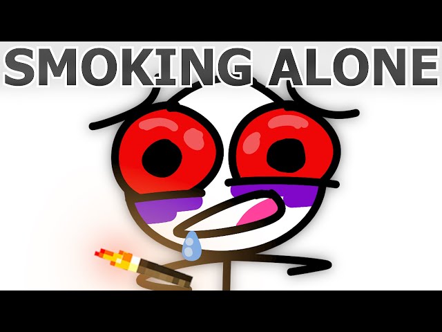 First Time Smoking Alone
