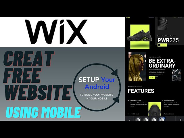 How to create wix website in mobile !  wix website is not opening on mobile !! mobile website in wix