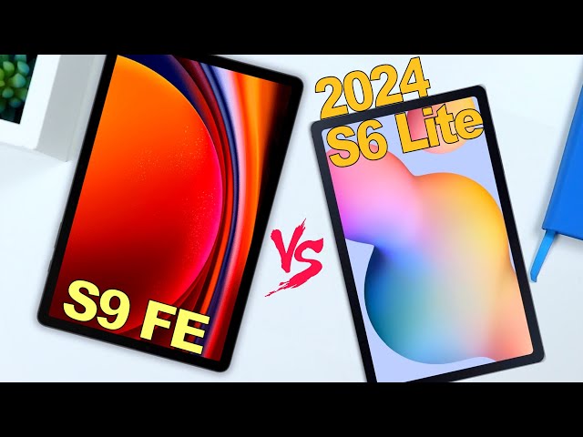 Galaxy Tab S9 FE vs 2024 Tab S6 Lite - TOO EASY!!