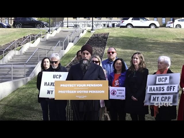 NDP Leader Jagmeet Singh discusses workers' pensions, carbon tax opposition – April 24, 2024