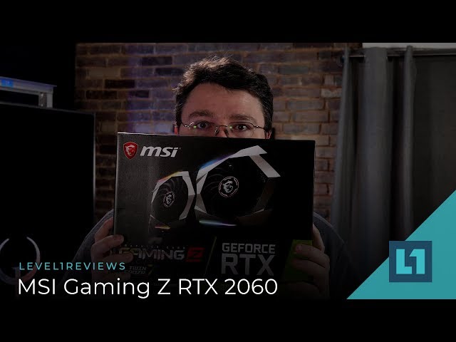 MSI Gaming Z RTX 2060 Review + Benchmarks!