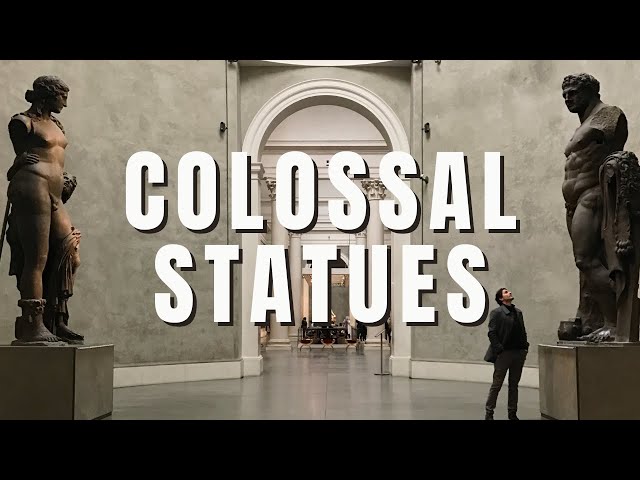 The colossal statues of Imperial Rome