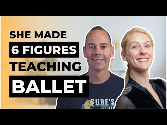 How To Earn Multiple 6-Figures From YouTube By Teaching Ballet (Alessia Lugoboni)